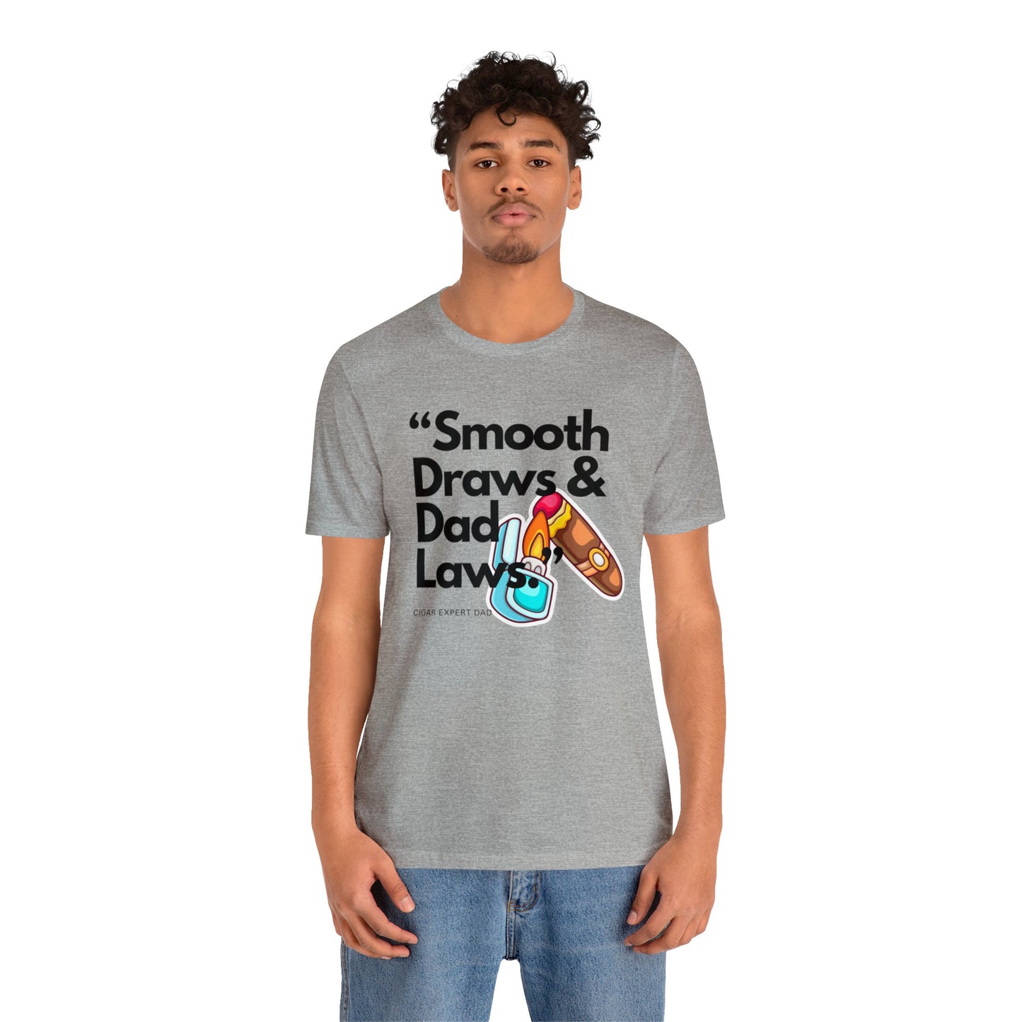 "Smooth Draw, & Dad Laws" Statement T-Shirt