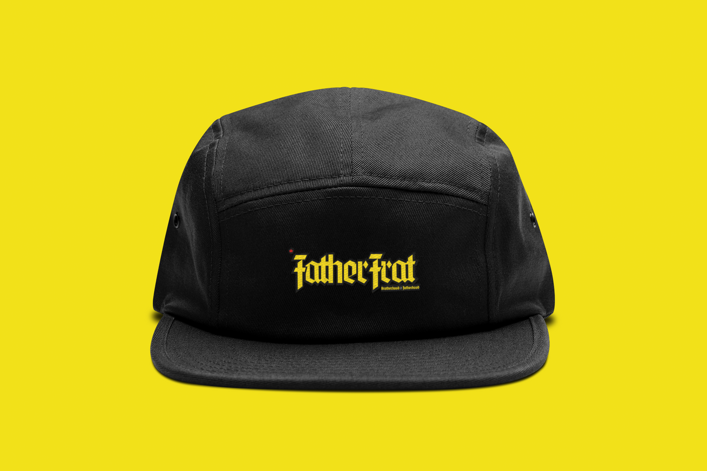 Father Frat Logo Hat - Black