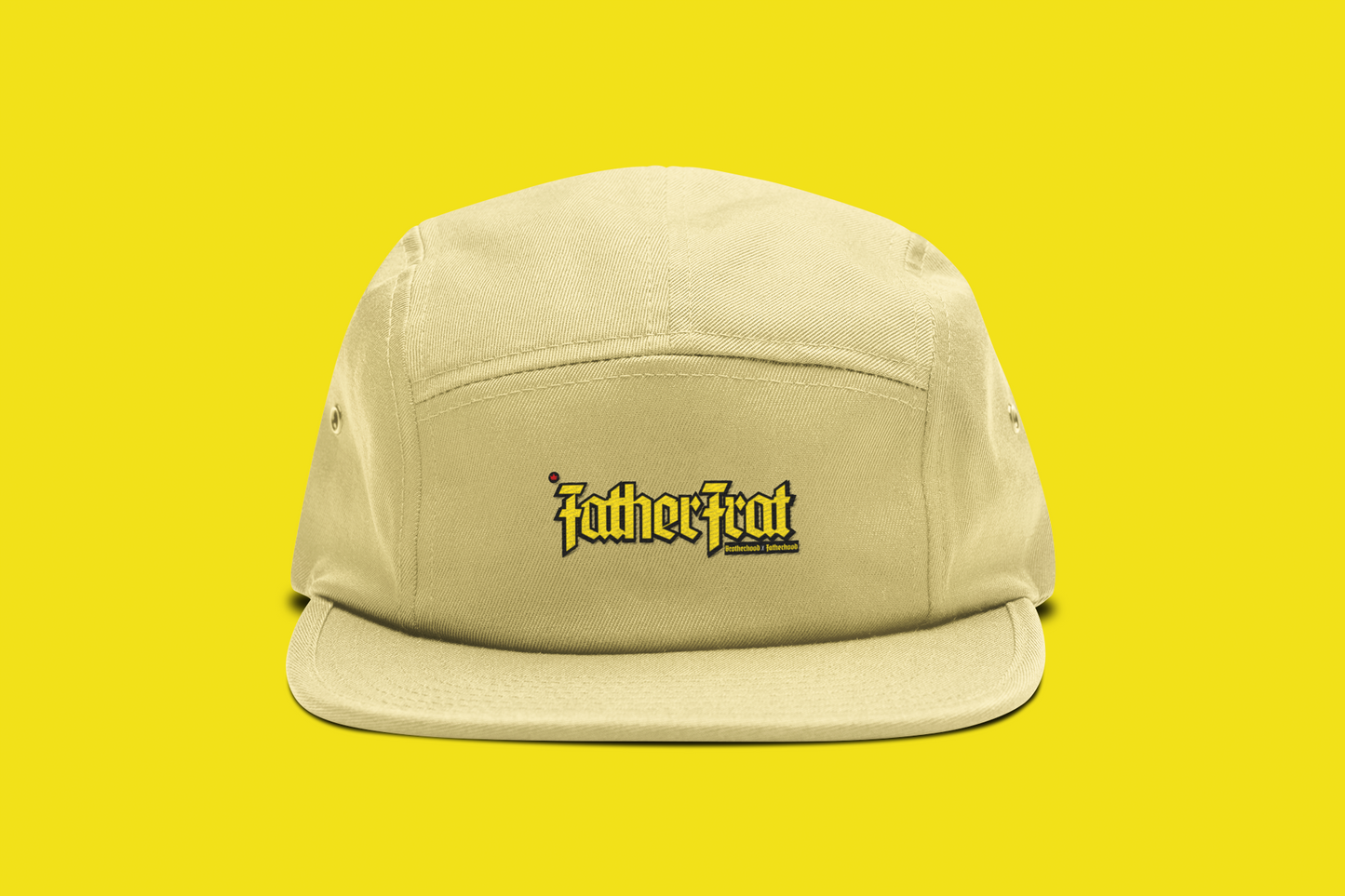 Father Frat Logo Hat - Khaki