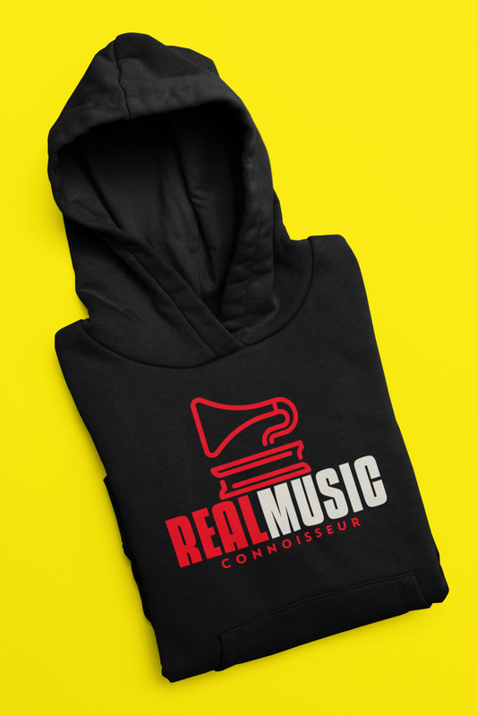 Real Music Connoisseur Hoodie (Black)