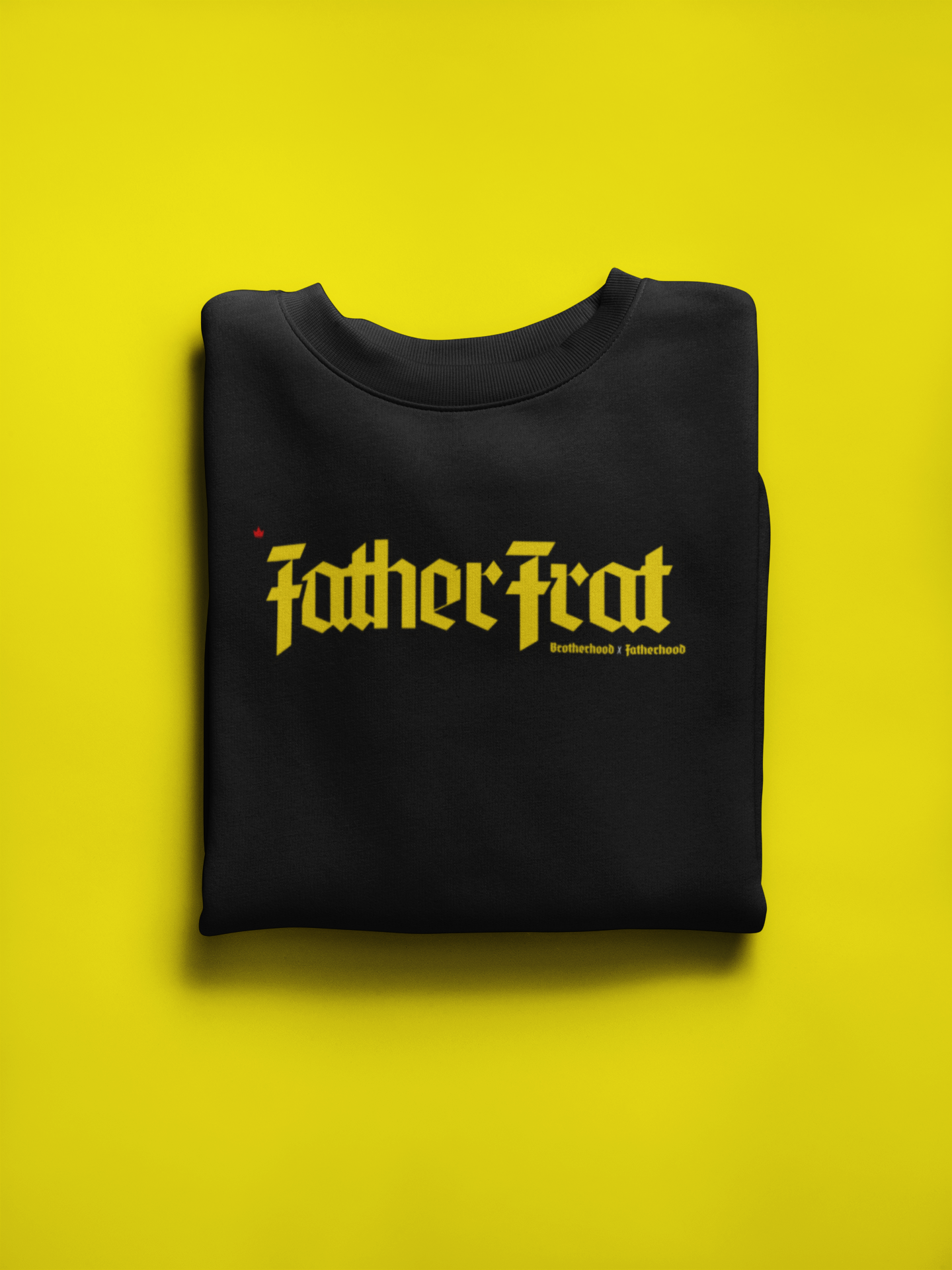 Black and Yellow Sweatshirt