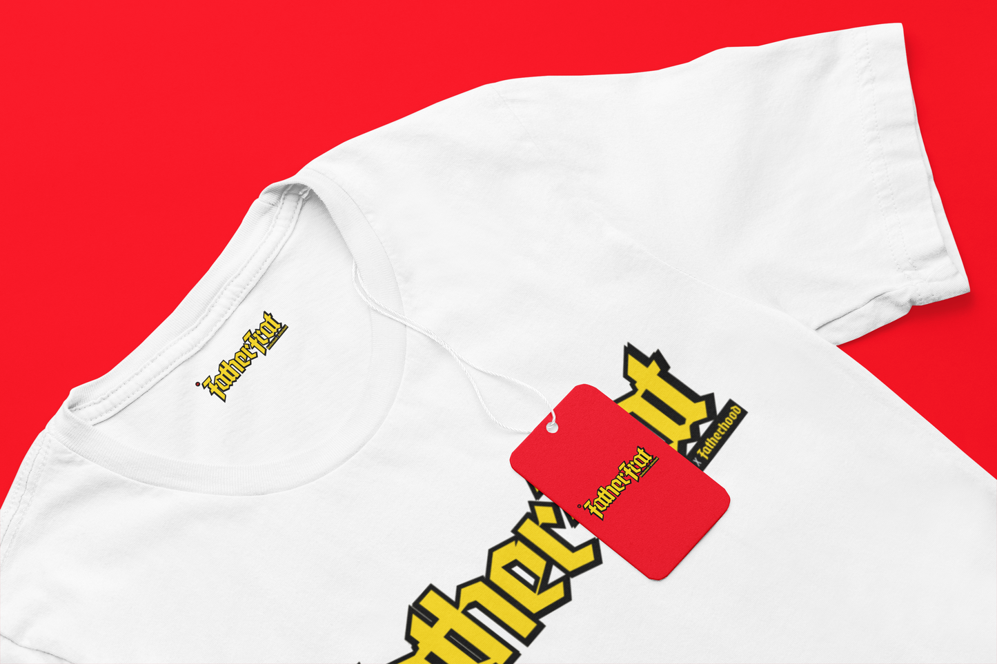 White and Yellow T-Shirt